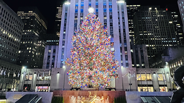 クリスマス一色のマンハッタン。2022年を振り返る